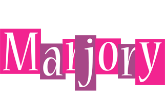 Marjory whine logo