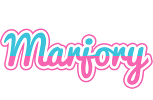 Marjory woman logo