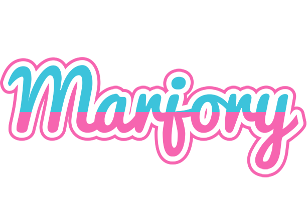 Marjory woman logo