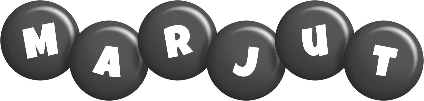 Marjut candy-black logo