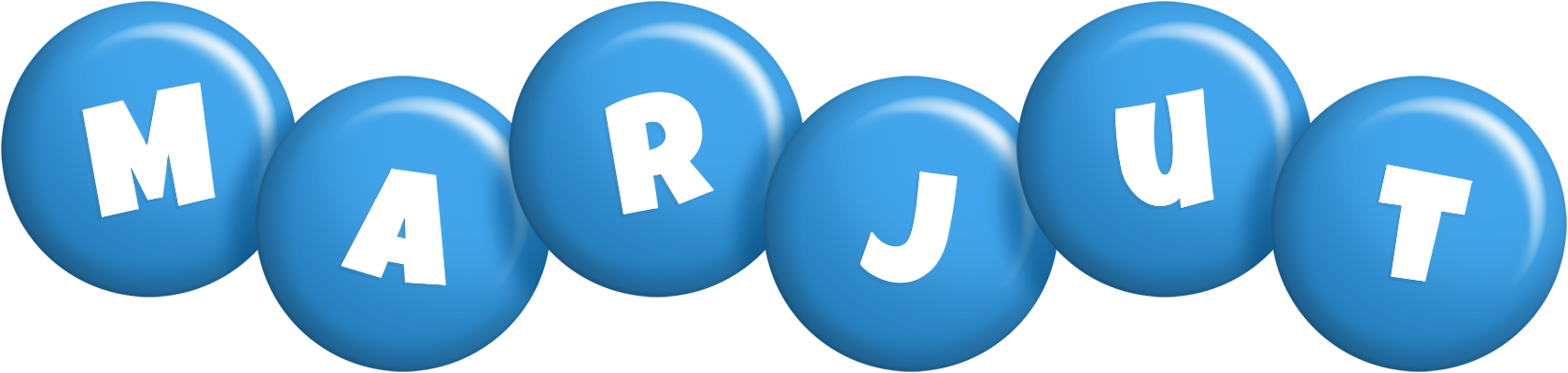 Marjut candy-blue logo
