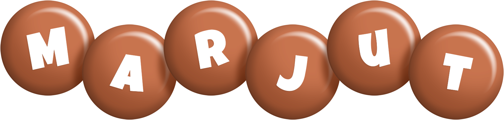 Marjut candy-brown logo