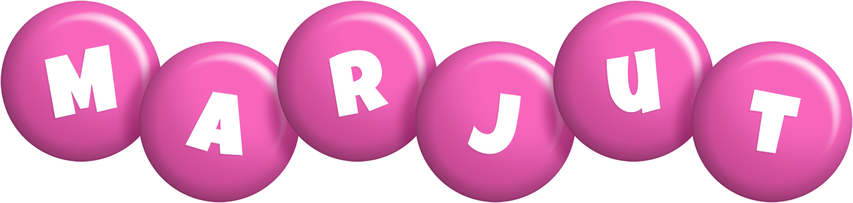 Marjut candy-pink logo