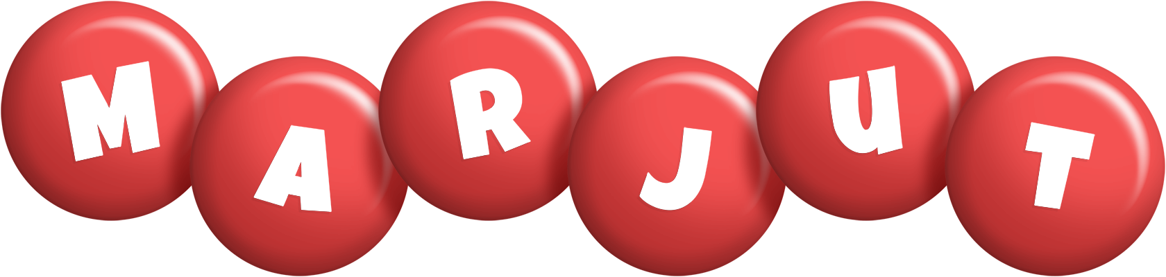 Marjut candy-red logo