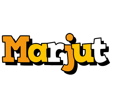 Marjut cartoon logo
