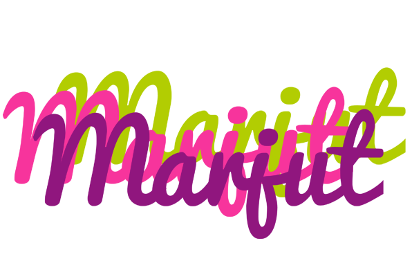 Marjut flowers logo