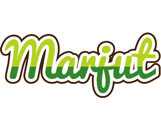 Marjut golfing logo