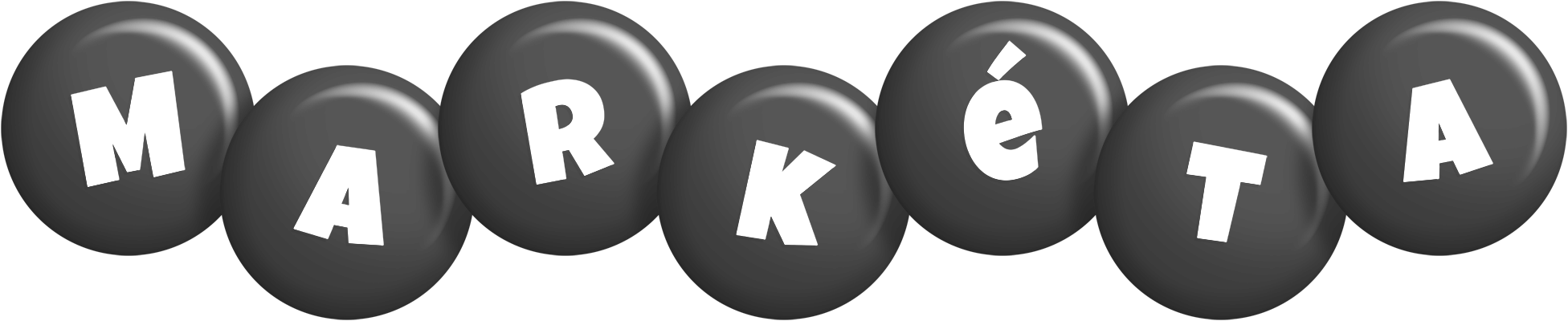 Markéta candy-black logo