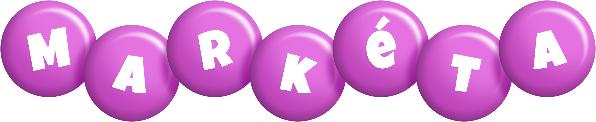 Markéta candy-purple logo
