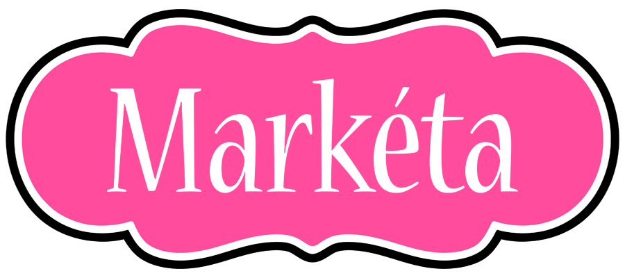 Markéta invitation logo
