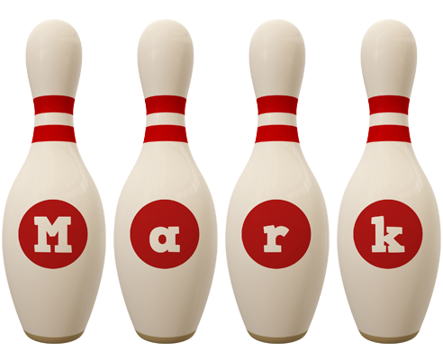 Mark bowling-pin logo