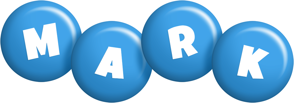 Mark candy-blue logo