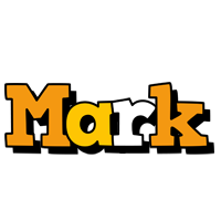 Mark cartoon logo