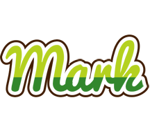 Mark golfing logo