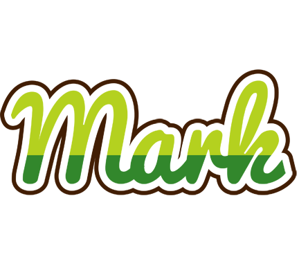 Mark golfing logo
