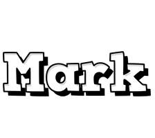 Mark snowing logo