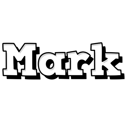 Mark snowing logo