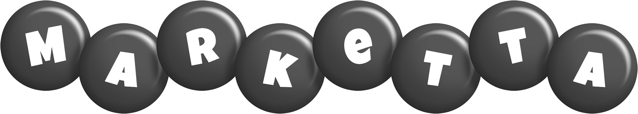 Marketta candy-black logo