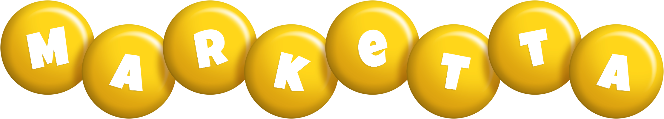 Marketta candy-yellow logo