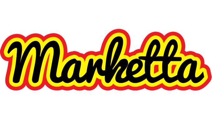 Marketta flaming logo