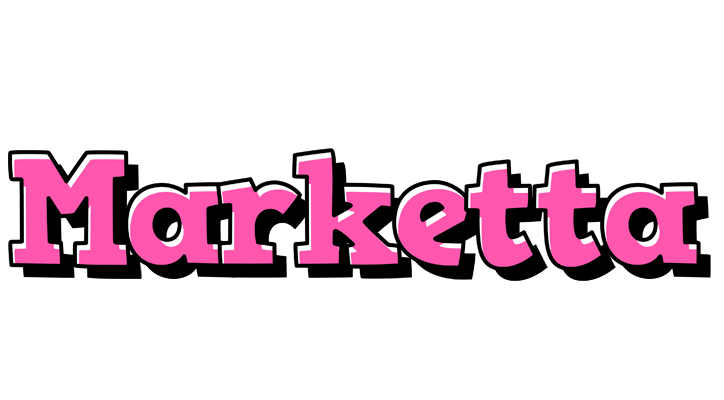 Marketta girlish logo