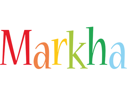 Markha birthday logo