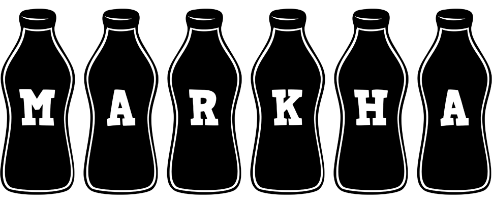 Markha bottle logo