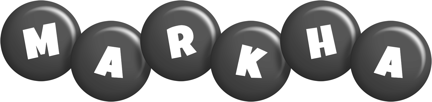 Markha candy-black logo