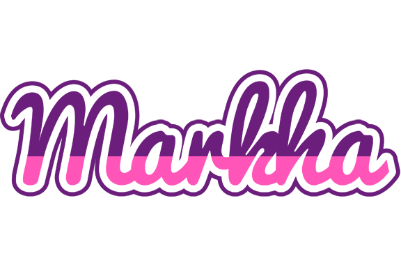 Markha cheerful logo