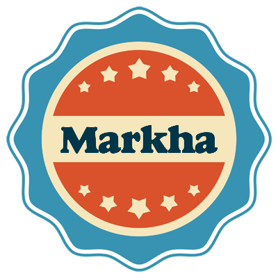 Markha labels logo