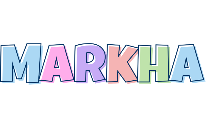Markha pastel logo