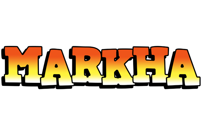 Markha sunset logo