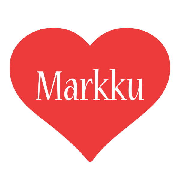 Markku love logo