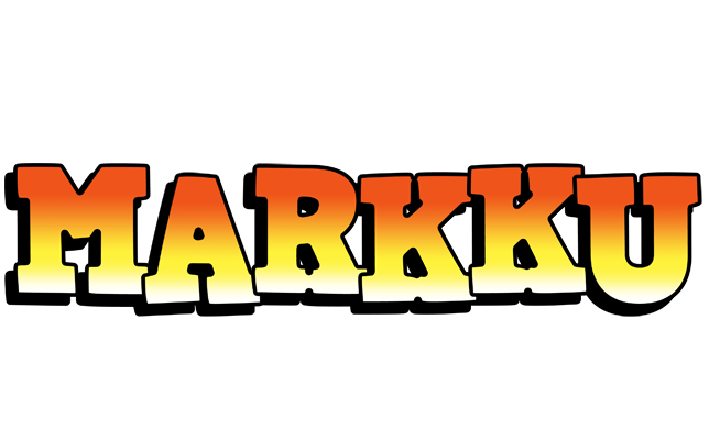 Markku sunset logo
