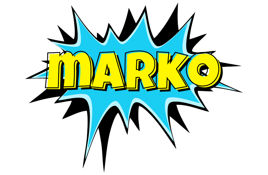 Marko amazing logo