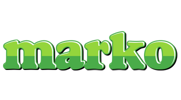 Marko apple logo