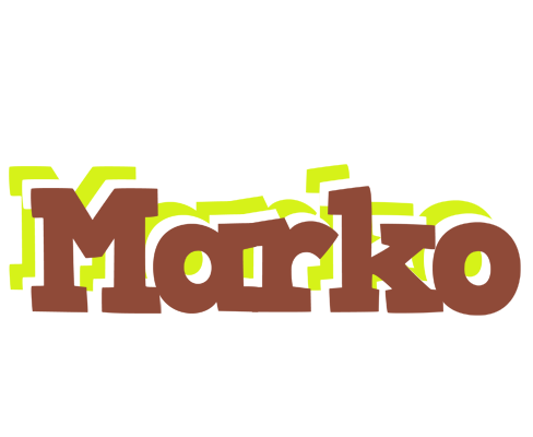 Marko caffeebar logo