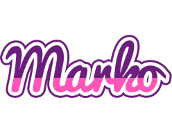 Marko cheerful logo