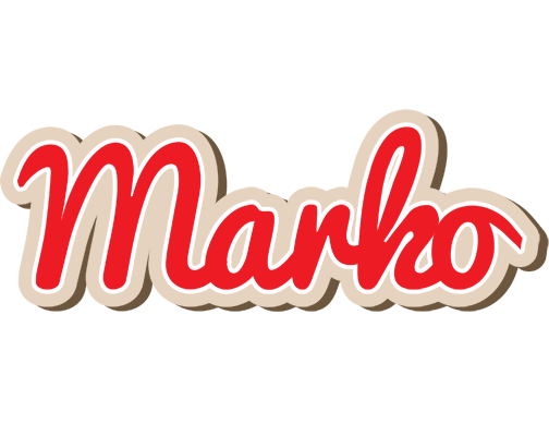 Marko chocolate logo