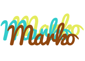 Marko cupcake logo