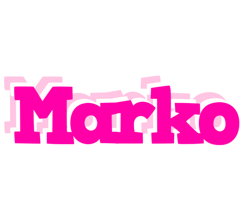 Marko dancing logo