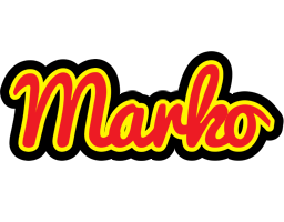 Marko fireman logo