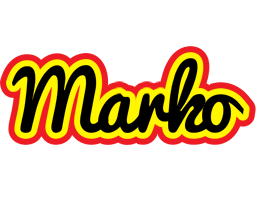 Marko flaming logo