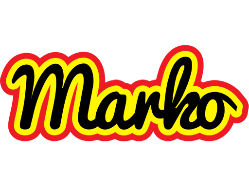 Marko flaming logo