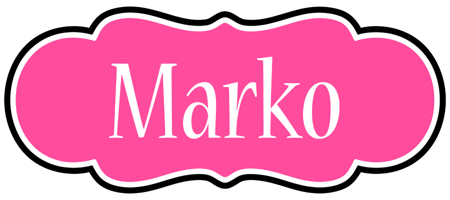 Marko invitation logo