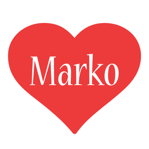 Marko love logo