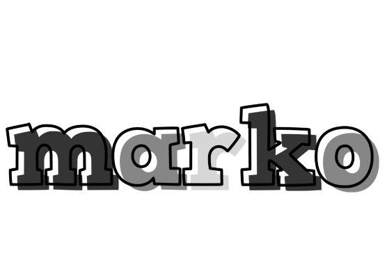 Marko night logo