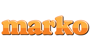 Marko orange logo