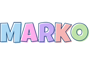 Marko pastel logo