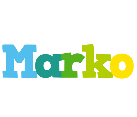 Marko rainbows logo